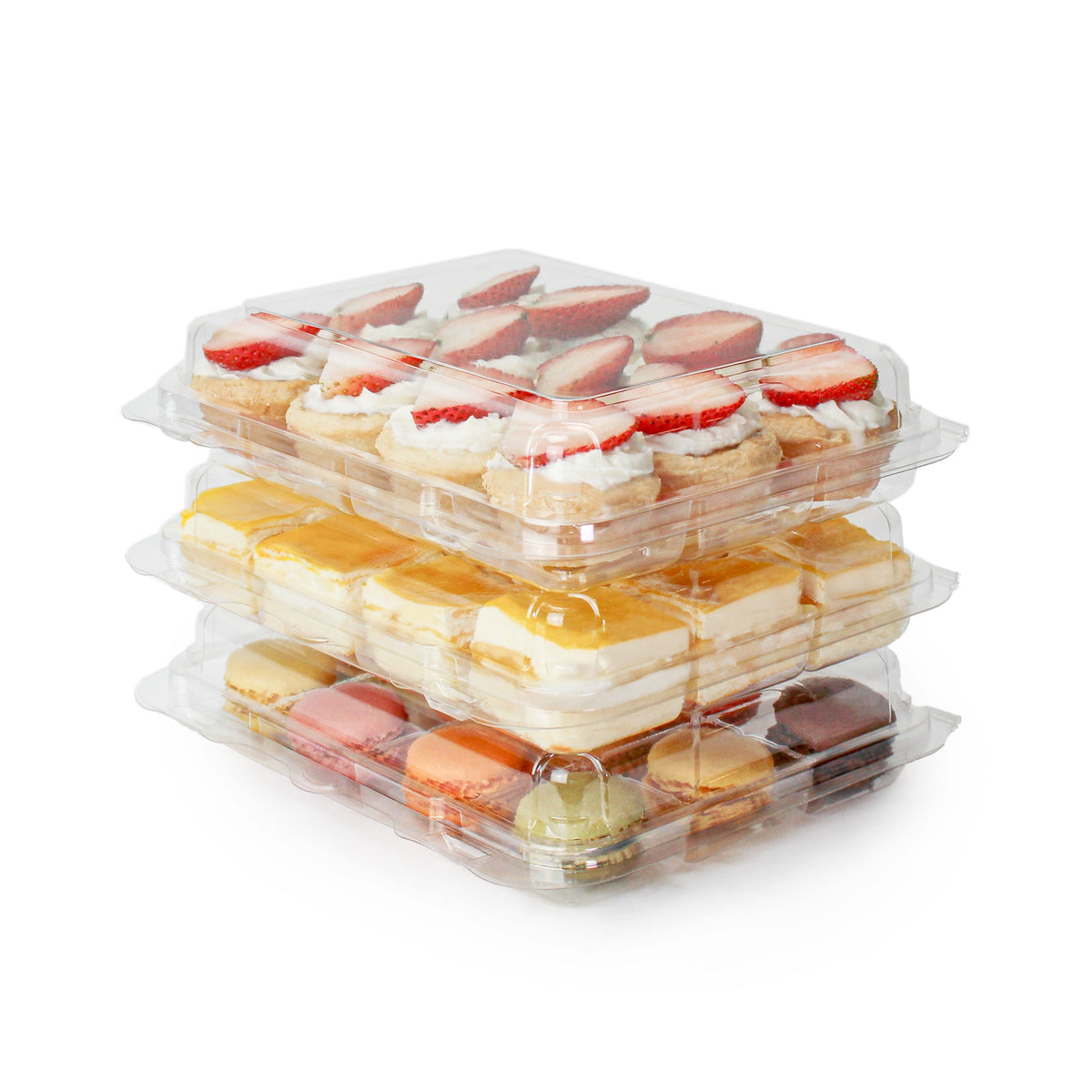 Eco-Friendly individually sized Macaron Boxes food packaging container