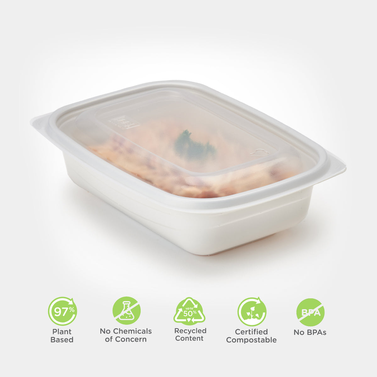 Microwavable Deli Container Lids