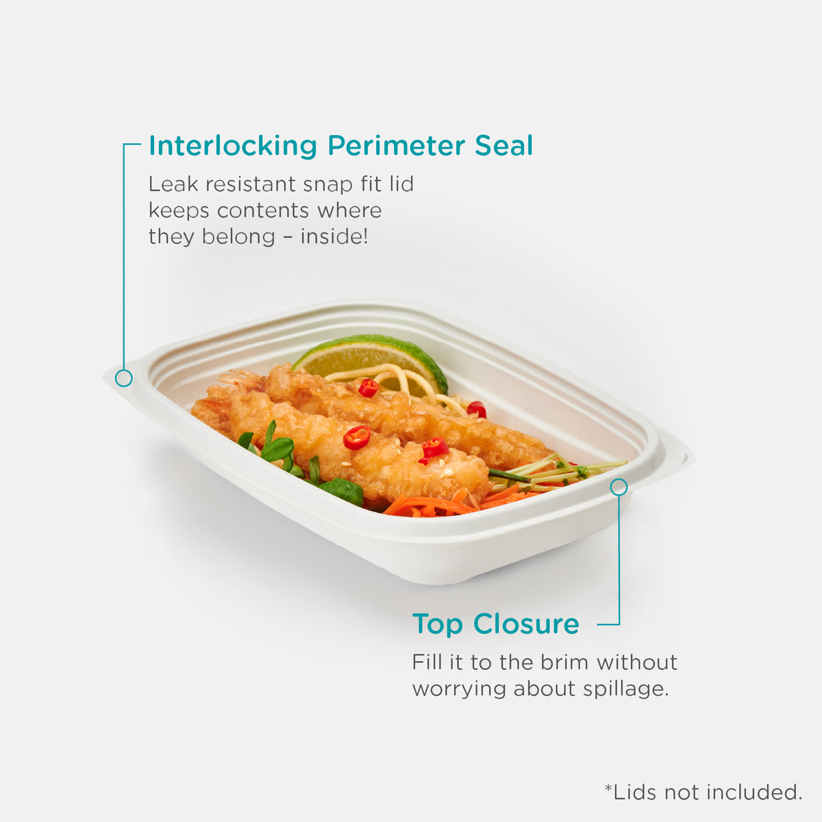 Microwavable Take-Out Containers