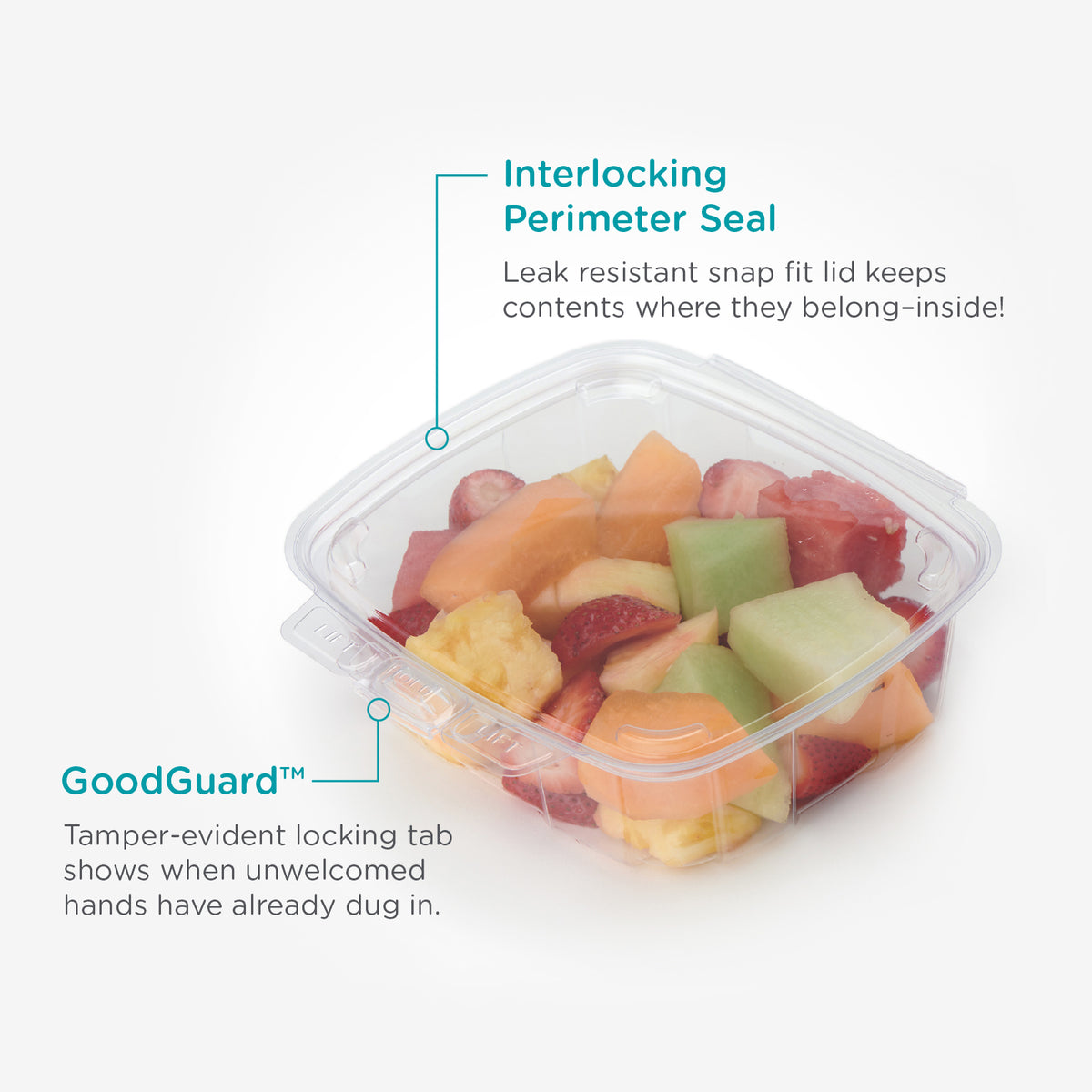 GoodGuard™ 32 oz. Multipurpose Clamshell Package