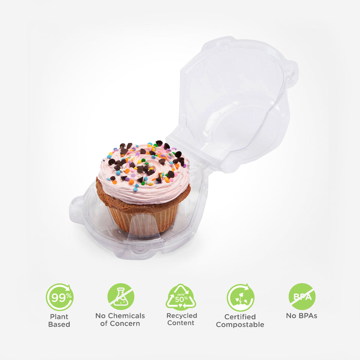 Single Muffin Container -400 /