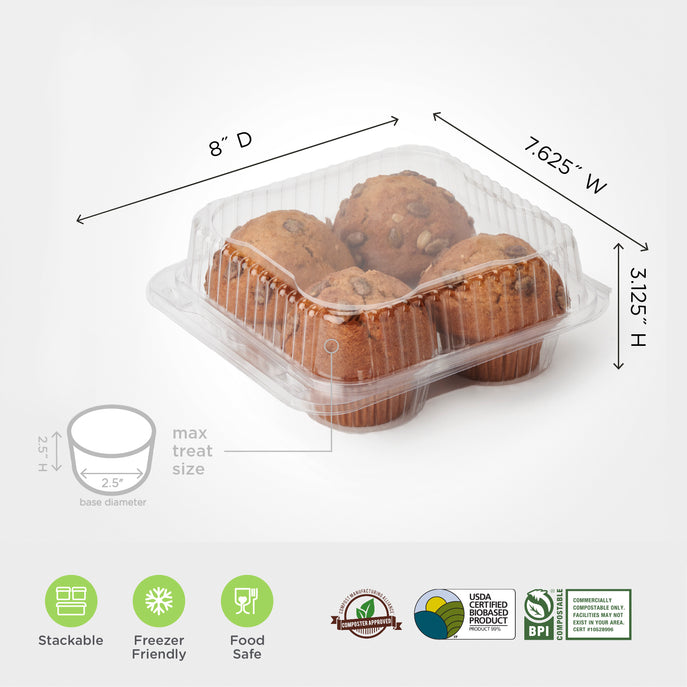 4-pack 2.5" Mega Muffin & Roll Package (0205)