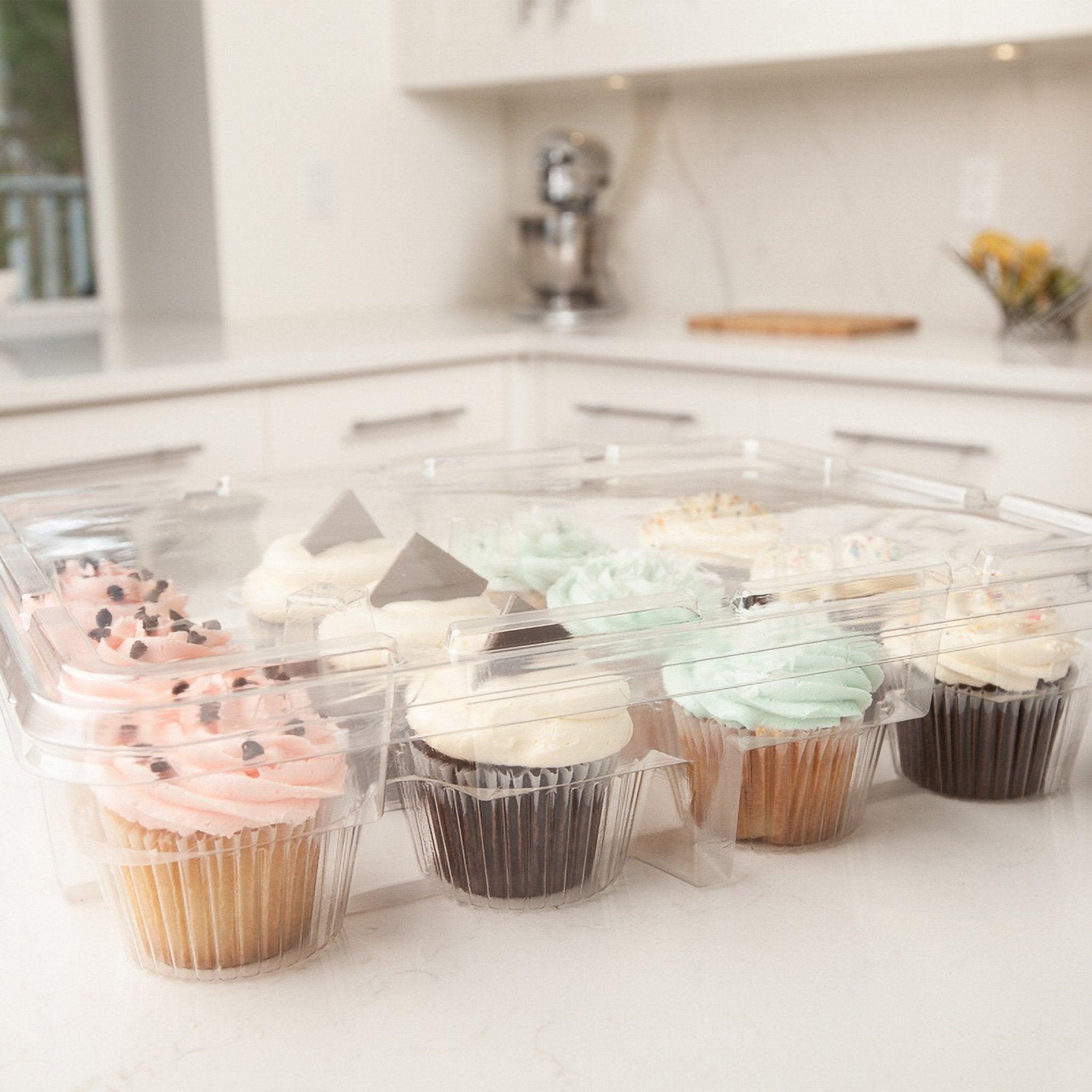 Compostable Cupcake Box Lid  Lid for Dozen Cupcake Container