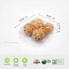 Square 80 oz. (8