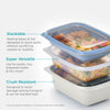 32 oz. GoodToGo™ Microwavable Containers - Dusk