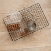 compostable container for 6 cookies on drying rack with small batch baked goods