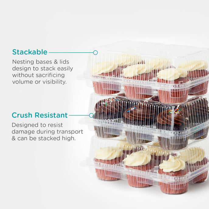 6-pack 3.25" Classic Cupcake & Muffin Package (0117)*