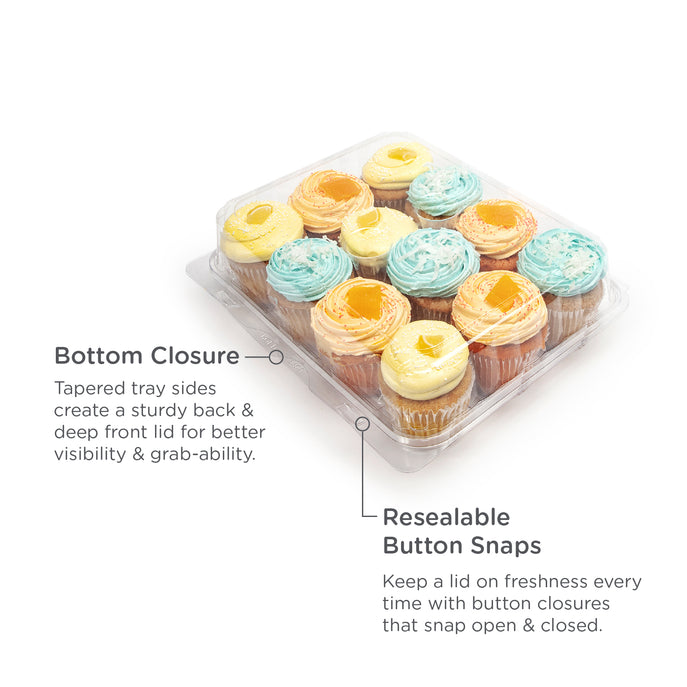 12-pack 3.25" Classic Cupcake & Muffin Package (0222)