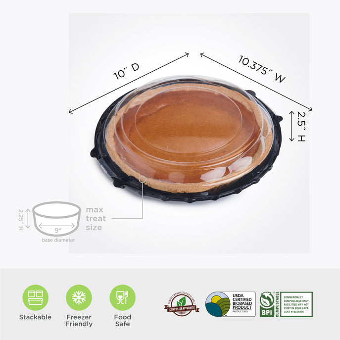 Simply Secure™ 1.5" Domed Lid for BXX01742 Pie Base -1741