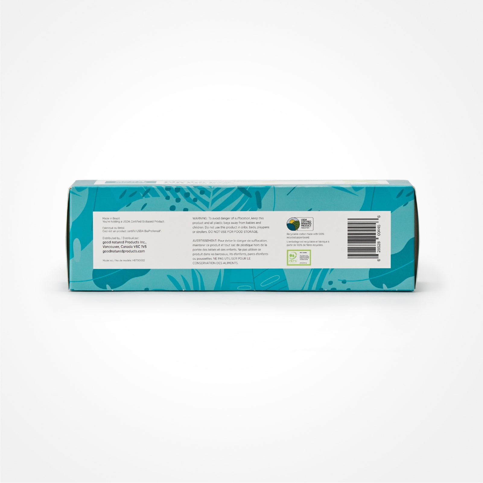 Plant based trash bags