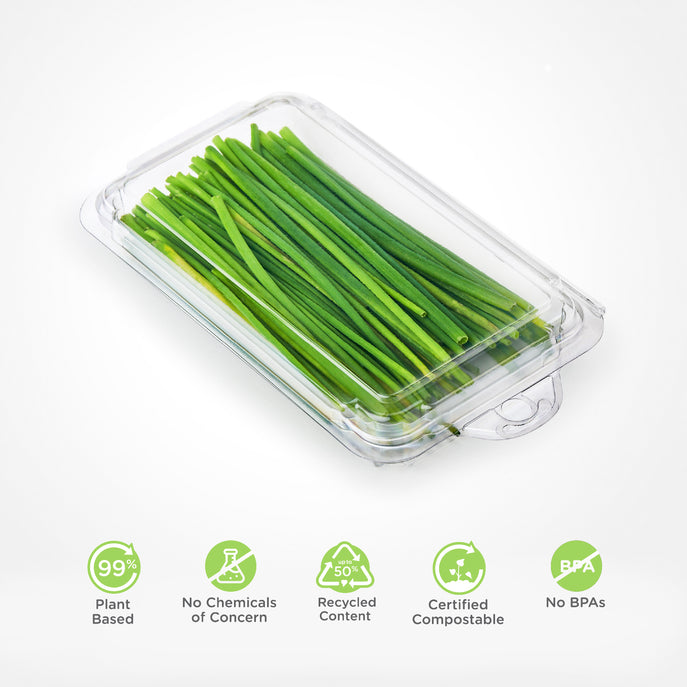 clear package with Chives